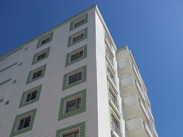 American Siding Uygulamalar Apartman Siteler 4 - Apartman ve Siteler american siding dış cephe kaplama uygulaması görseli