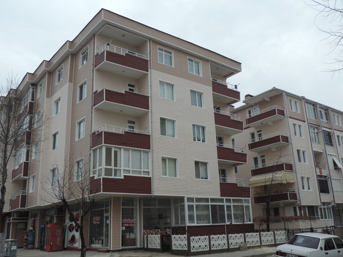 American Siding Uygulamalar Apartman Siteler 41 - Apartman ve Siteler american siding dış cephe kaplama uygulaması görseli
