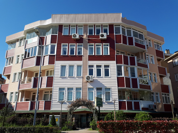 American Siding Uygulamalar Apartman Siteler 42 - Apartman ve Siteler american siding dış cephe kaplama uygulaması görseli