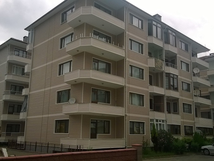 American Siding Uygulamalar Apartman Siteler 46 - Apartman ve Siteler american siding dış cephe kaplama uygulaması görseli