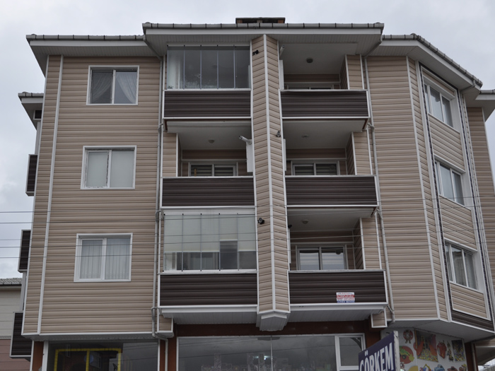 American Siding Uygulamalar Apartman Siteler 47 - Apartman ve Siteler american siding dış cephe kaplama uygulaması görseli