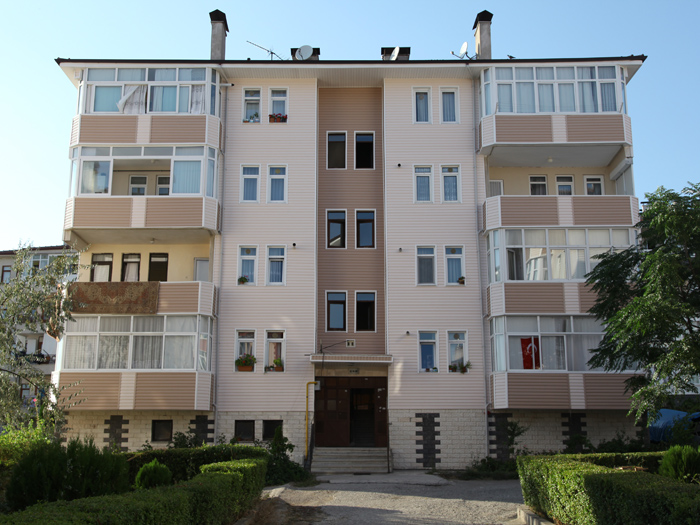 American Siding Uygulamalar Apartman Siteler 53 - Apartman ve Siteler american siding dış cephe kaplama uygulaması görseli