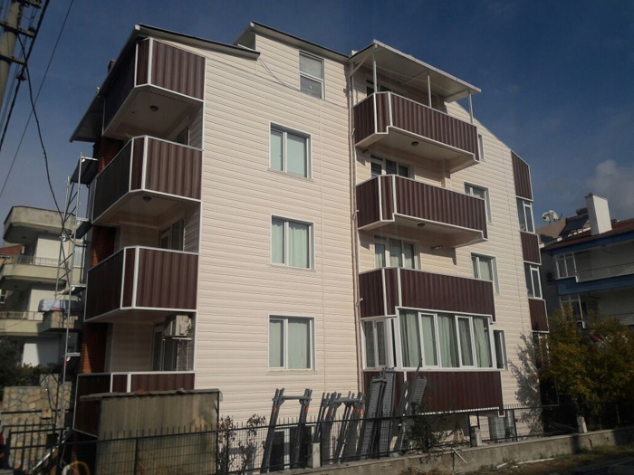 American Siding Uygulamalar Apartman Siteler 54 - Apartman ve Siteler american siding dış cephe kaplama uygulaması görseli