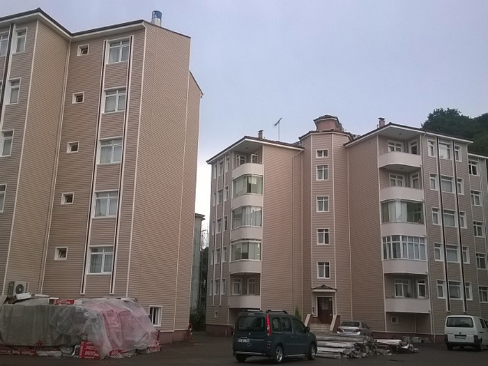 American Siding Uygulamalar Apartman Siteler 55 - Apartman ve Siteler american siding dış cephe kaplama uygulaması görseli