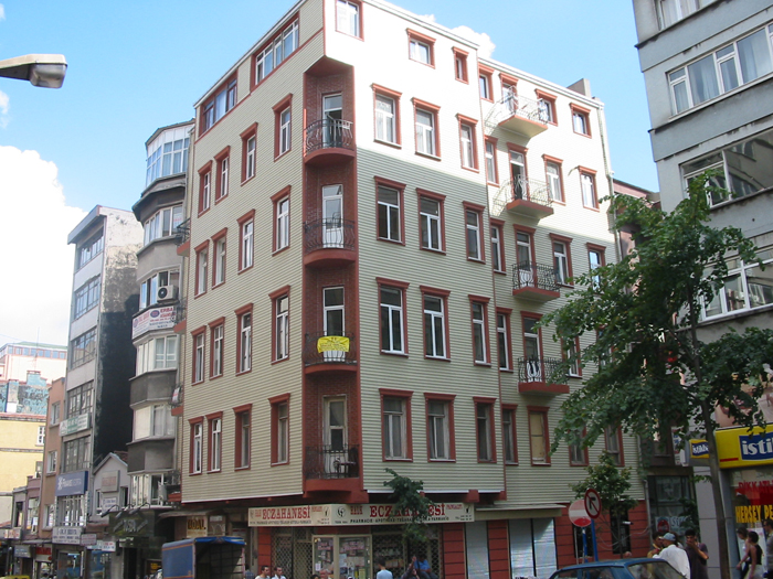American Siding Uygulamalar Apartman Siteler 58 - Apartman ve Siteler american siding dış cephe kaplama uygulaması görseli