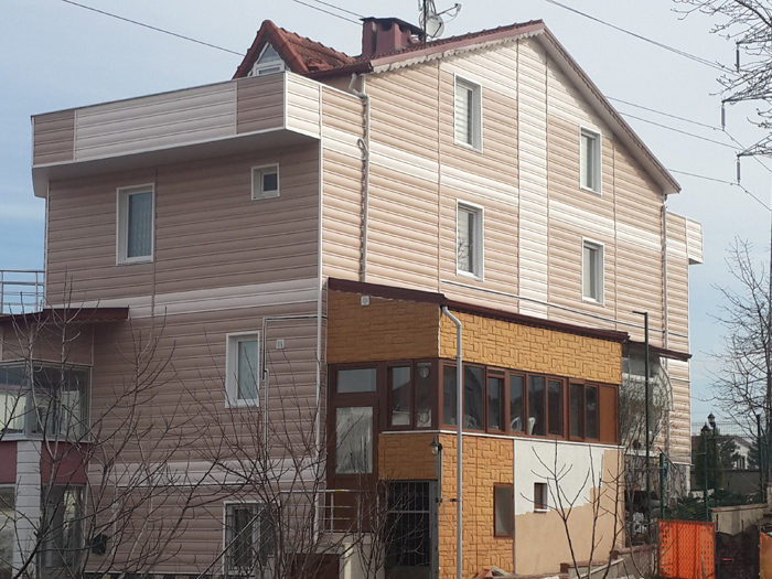 American Siding Uygulamalar Tek Katli Yapilar Villalar 23 - Tek Katlı Yapılar ve Villalar american siding dış cephe kaplama uygulaması görseli